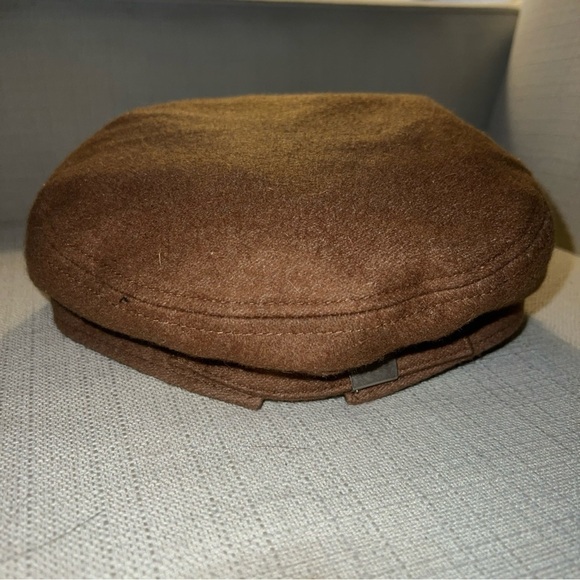 Olive & Pique Captain Fiddler Hat Wool Blend Adjustable - Picture 4 of 7
